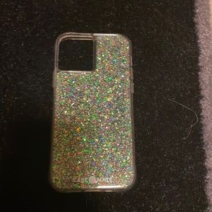 Iphone 12pro casemate glitter case